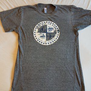 grey The Get Up Kids emo band track shirt size S